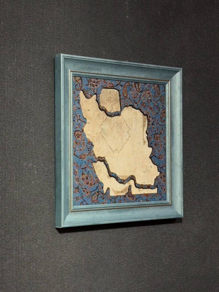 تابلوی نقشه ایران